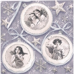Serwetka do decoupage -91- aniołki, dziewczynki
